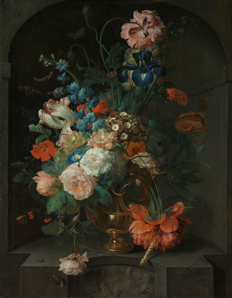 Coenraet Roepel - Still Life with Flowers