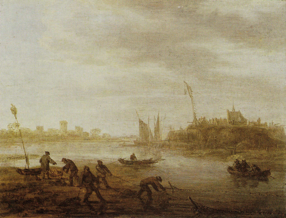 Cornelis Symonsz. van der Schalcke - River Landscape