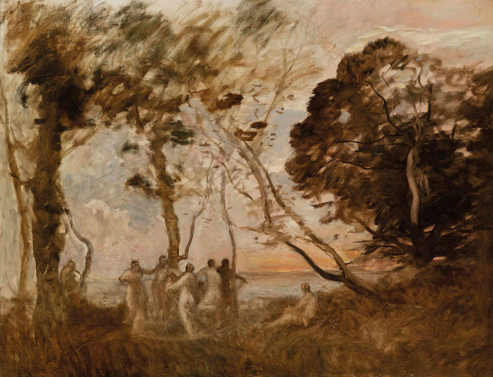 Jean-Baptiste-Camille Corot - The Dance of the Nymphs