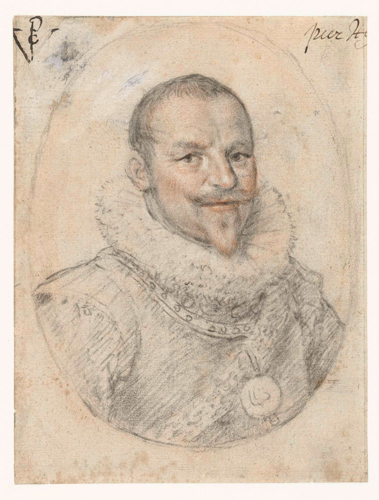 Crispijn de Passe - Portrait of Piet Hein