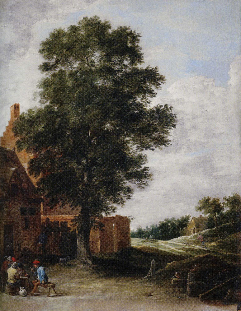David Teniers the Younger - Inn under a Linden Tree