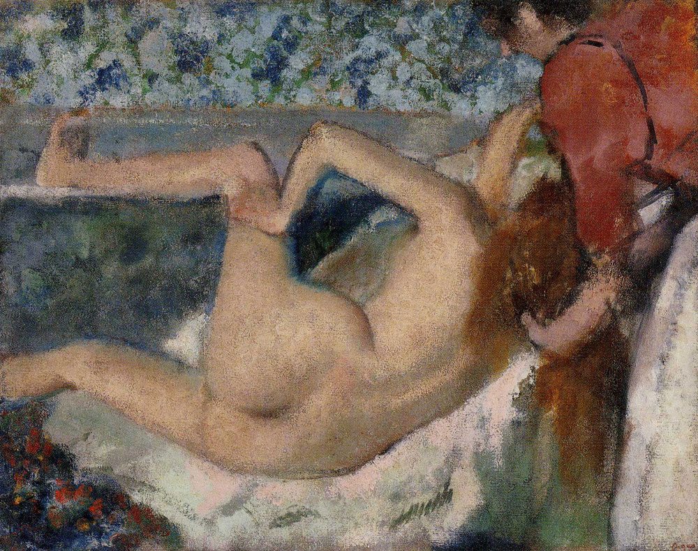 Edgar Degas - After the Bath