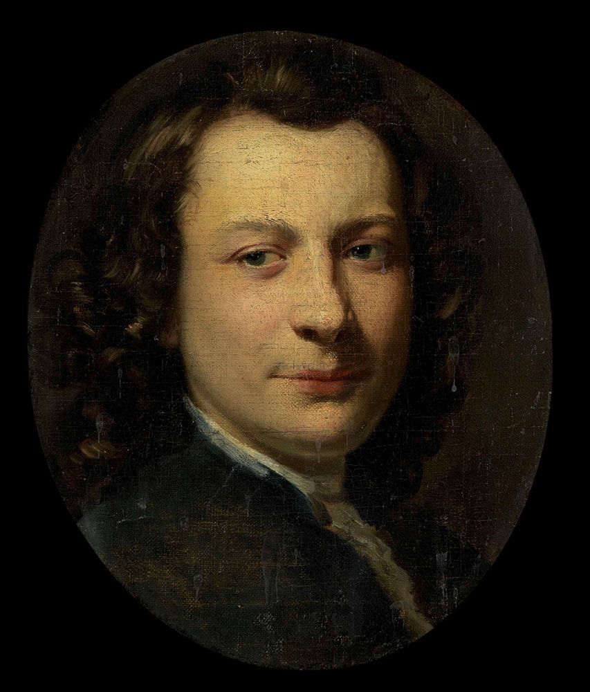 Frans van der Mijn - Portrait of George van der Myn, Painter