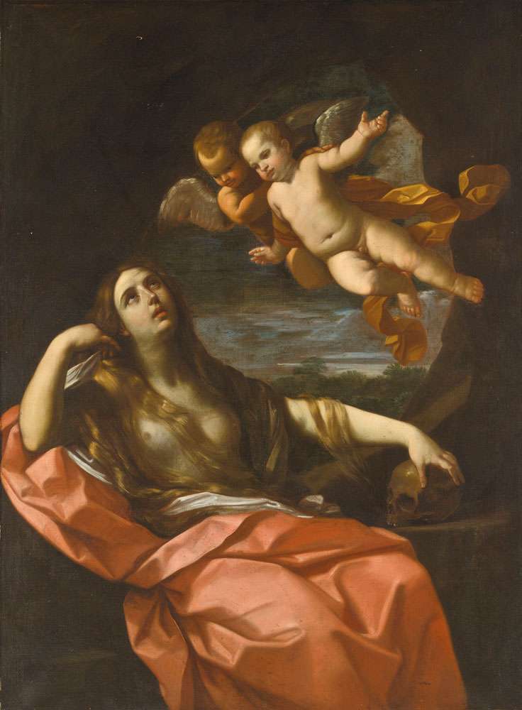 Studio of Guido Reni - The Penitent Magdalene