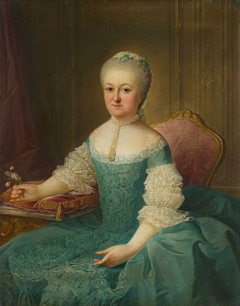 Guillaume de Spinny - Portrait of a Lady from the van de Poll Family, possibly Anna Maria Dedel, Wife of Jan van de Poll