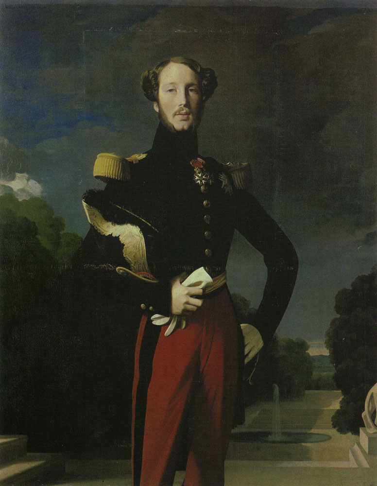 Jean Auguste Dominique Ingres - Portrait of Duke Ferdinand Philippe of Orléans