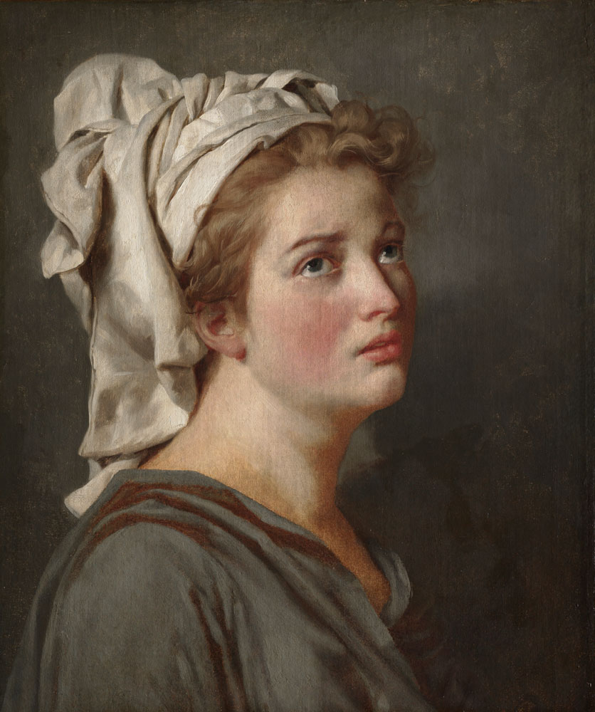 Jacques-Louis David - Young Woman with a Turban