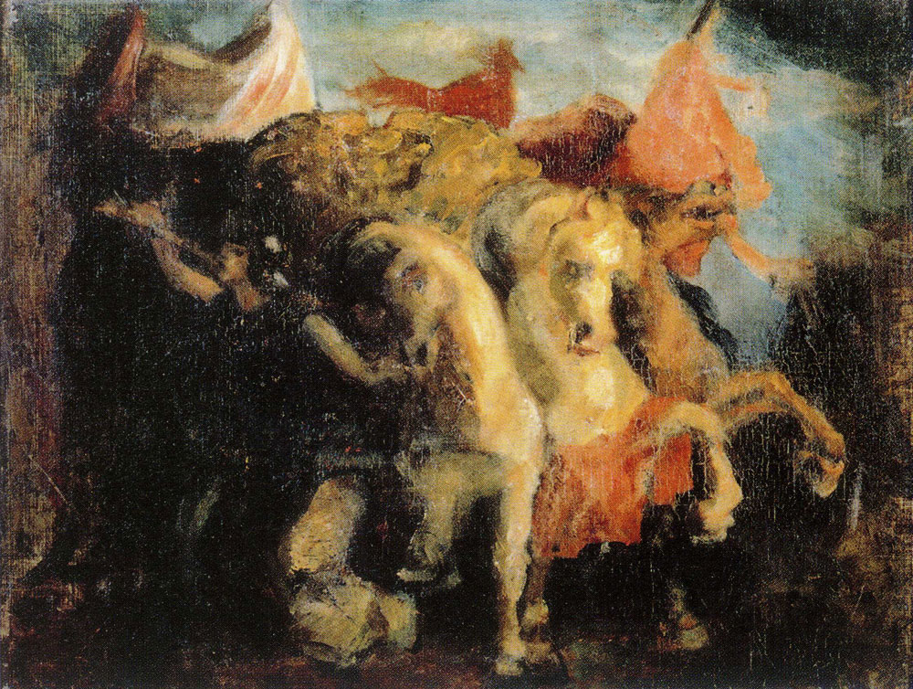 James Ensor - Chariot of Victory