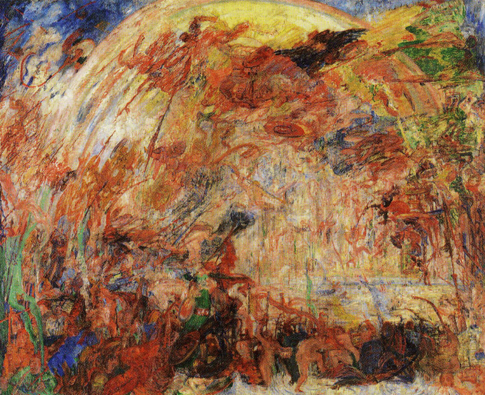 James Ensor - The Fall of the Rebel Angels