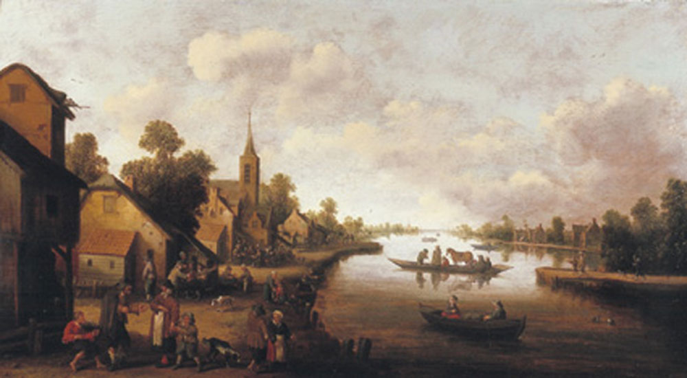 Joost Cornelisz. Droochsloot - River Landscape