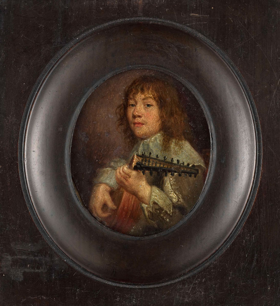 Anonymous - Portrait of a Lute Player