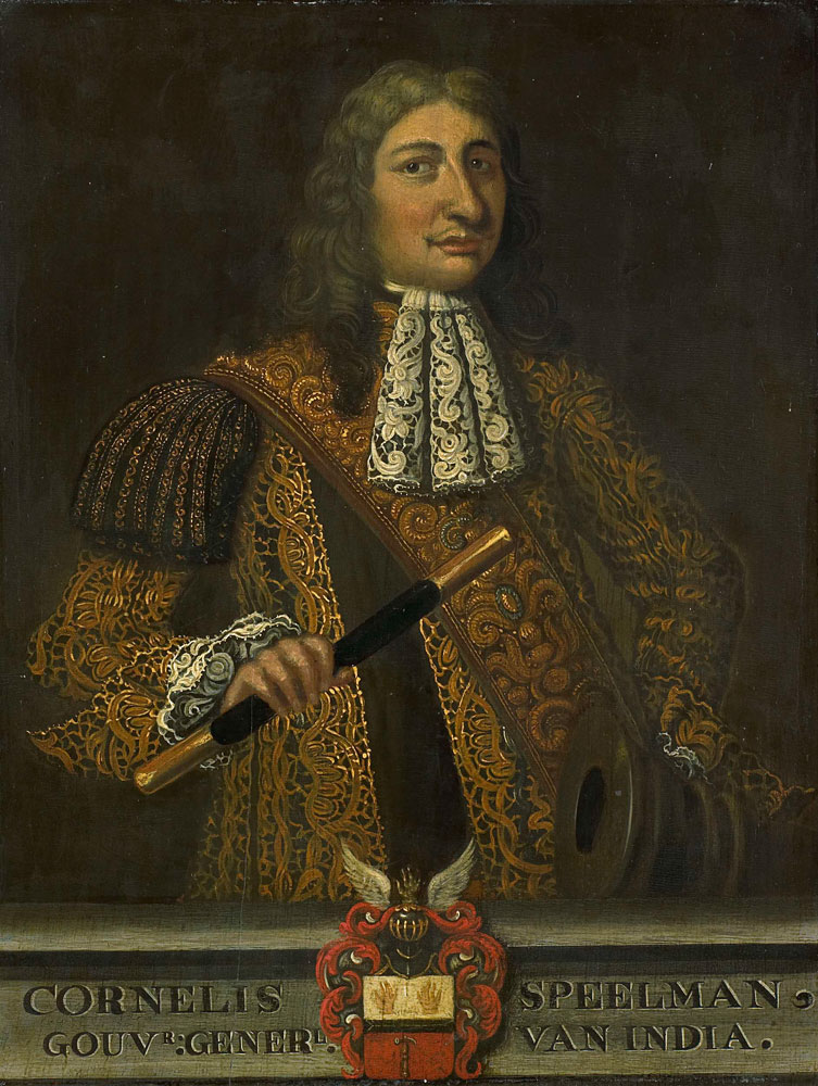 Copy after Martin Palin - Portrait of Cornelis Speelman, Governor-General of the Dutch East Indies