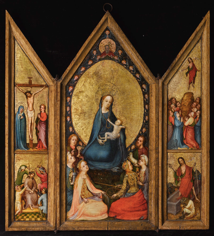 Master of St. Veronica - A Portable Triptych