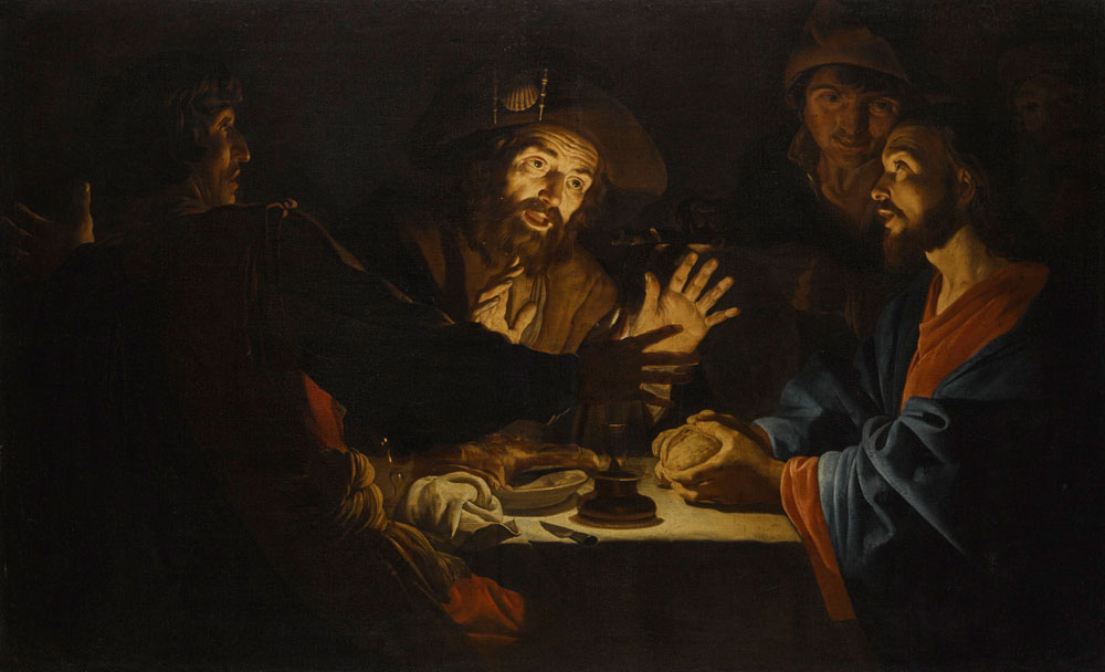 Matthias Stom - The Supper at Emmaus