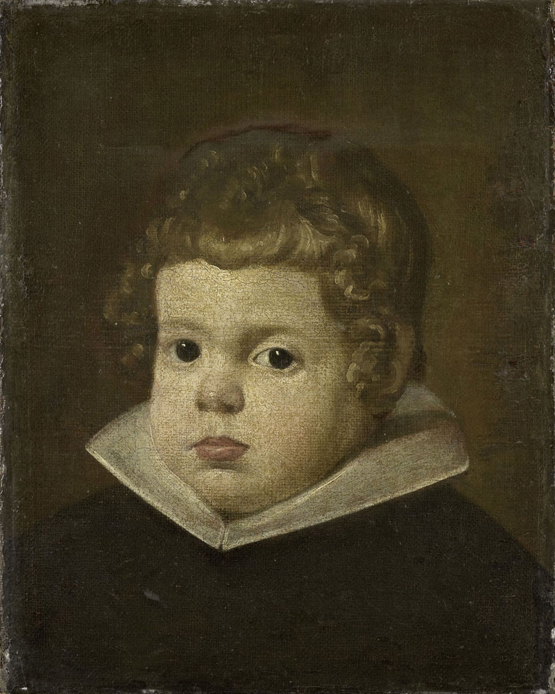 Anonymous - Portrait of a Boy about three years old, possibly Prince Balthasar Carlos, Son of the Spanish King Philip IV