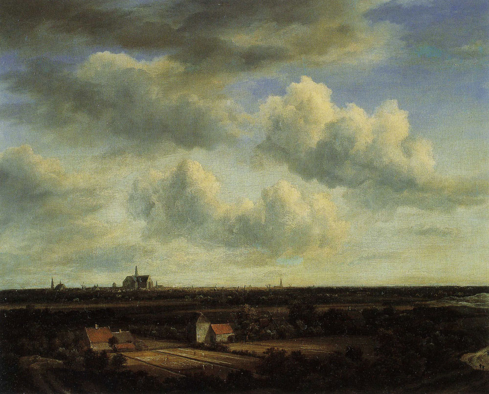 Jacob van Ruisdael - View of Haarlem with Bleaching Grounds