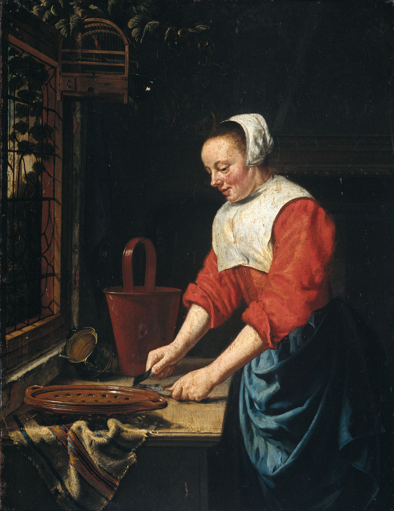 Willem van Odekercken - The servant girl