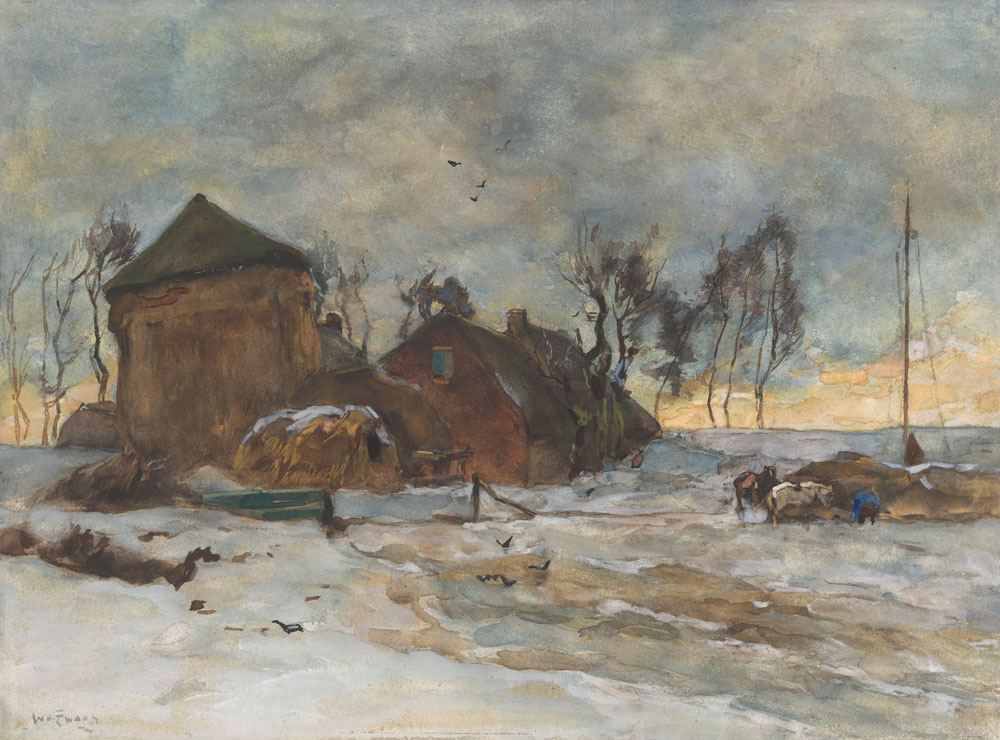 Willem de Zwart - Winter Landscape