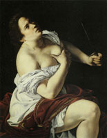 Artemisia Gentileschi Lucretia