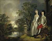 Thomas Gainsborough Heneage Lloyd and His Sister, Lucy