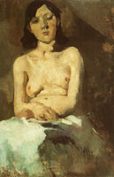 George Hendrik Breitner Sitting Nude