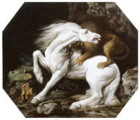 George Stubbs Horse Attacked by a Lion