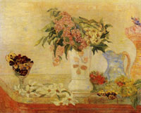 James Ensor Daffodils, Lilacs and Violets