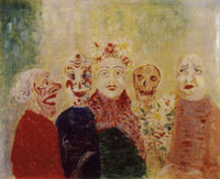 James Ensor The Masks' Wedding
