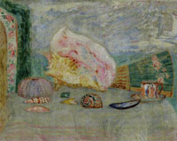 James Ensor Still Life with Seashells and Fan