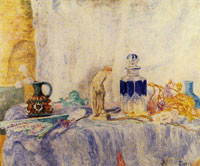 James Ensor Still Life with Tanagra Figure and Mask