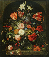 Jan Davidsz. de Heem Flowers in a Vase