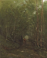 Jean-Baptiste-Camille-Corot Sous bois près de Vimoutiers, Orne