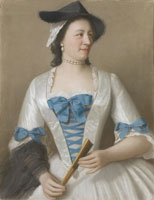 Jean-Etienne Liotard Portrait of Jeanne-Elisabeth Sellon, Lady Tyrell