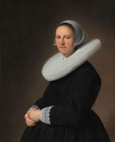 Johannes Cornelisz. Verspronck Portrait of Adriana Croes
