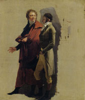 Louis-Léopold Boilly Guillaume Guillon-Lethère and Carle Vernet