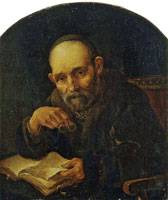 Quiringh van Brekelenkam Old Man with a Book