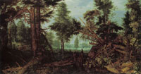 Roelandt Savery Forest after a Storm