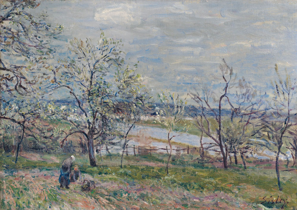 Alfred Sisley - Spring at Veneux-Nadon