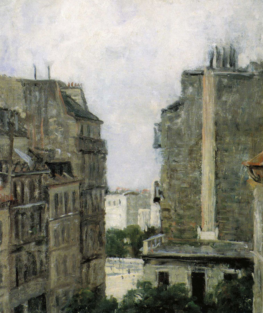 Bernt Lindholm - View from the Artists Studio Towards Boulevard Clichy