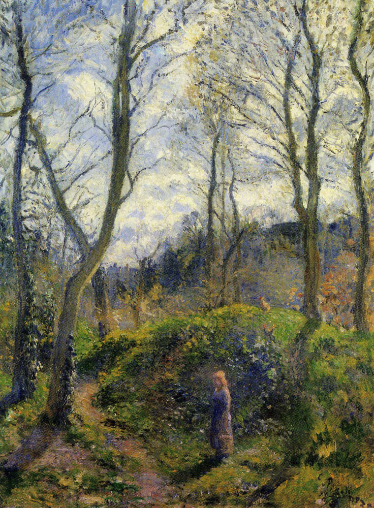 Camille Pissarro - Woodland Scene