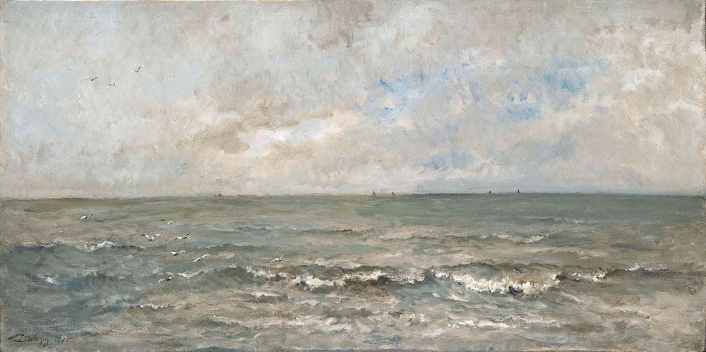 Charles-François Daubigny - Seascape