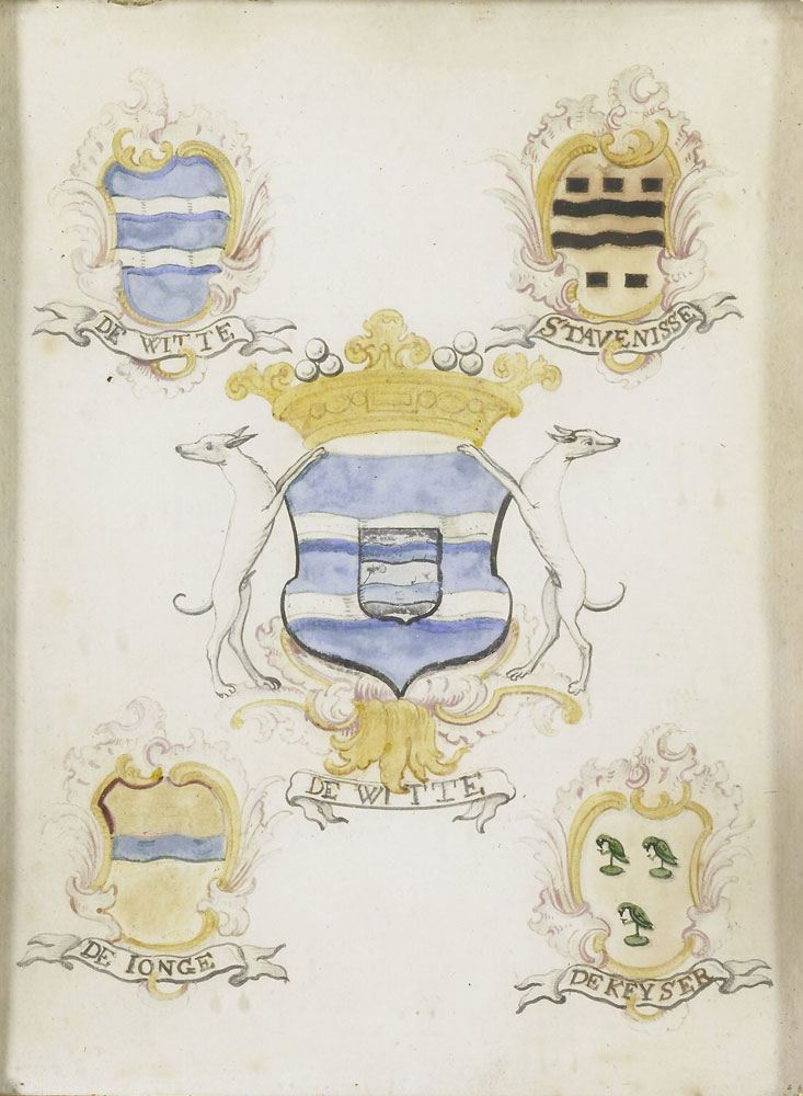 Anonymous - Coat of arms of Laurens Jacobsz de Witte