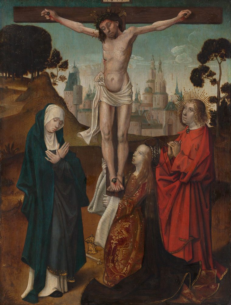 Circle of Cornelis Engebrechtsz - Crucifixion