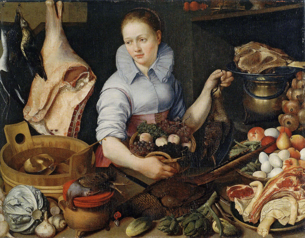 Flemish - Kitchen Scene