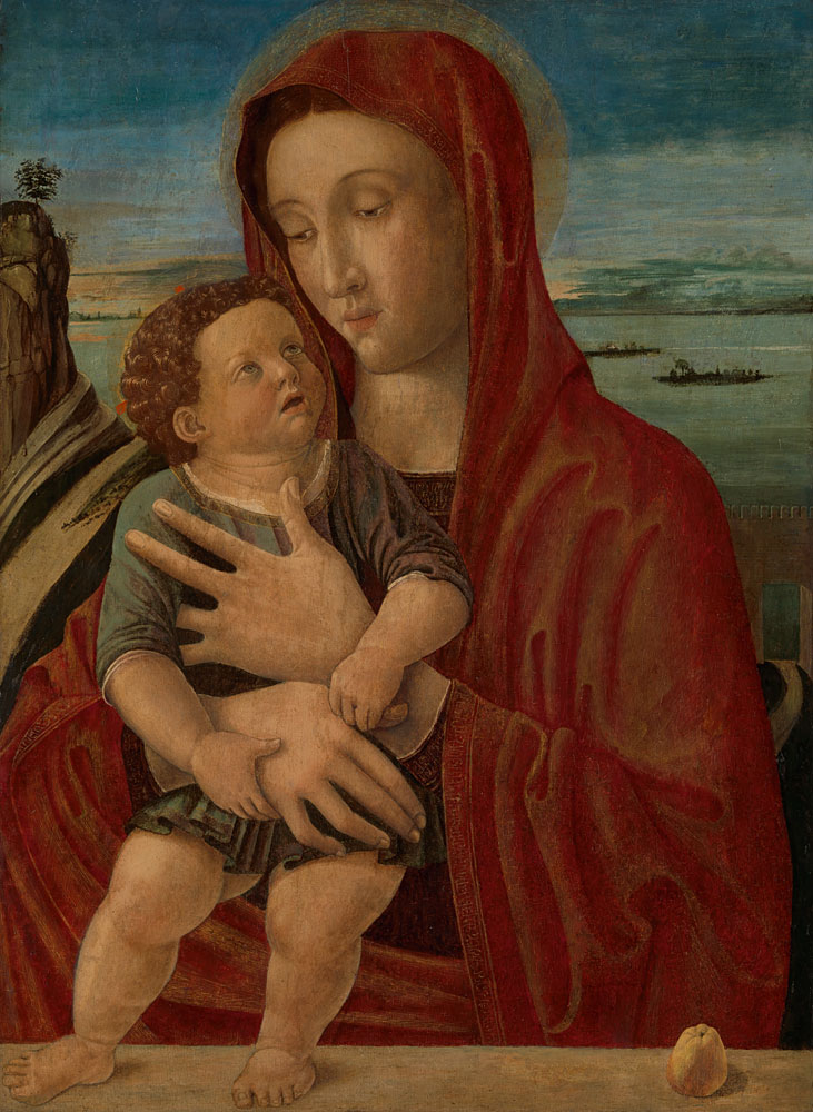 Circle of Giovanni Bellini - Madonna and Child