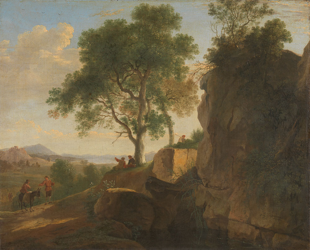 Herman van Swanevelt - Italian landscape