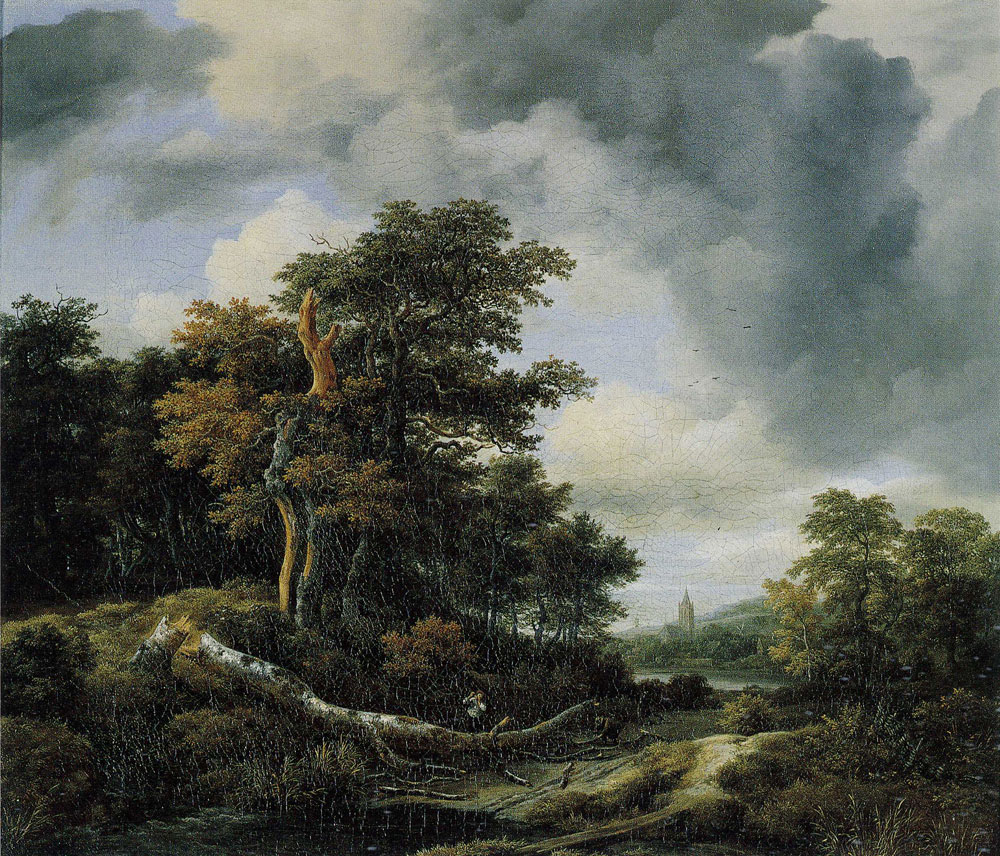 Jacob van Ruisdael - Entrance to a Wood