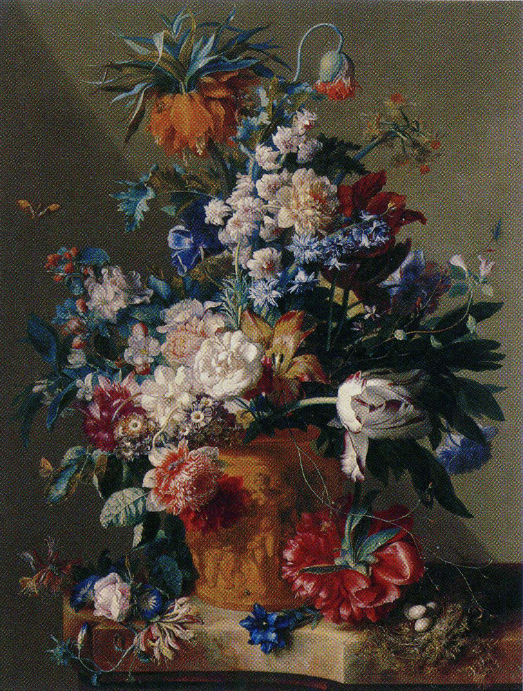 Jan van Huysum - Vase of Flowers