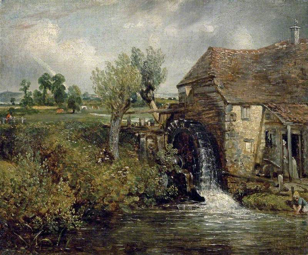 John Constable - Parham's Mill, Gillingham, Dorset