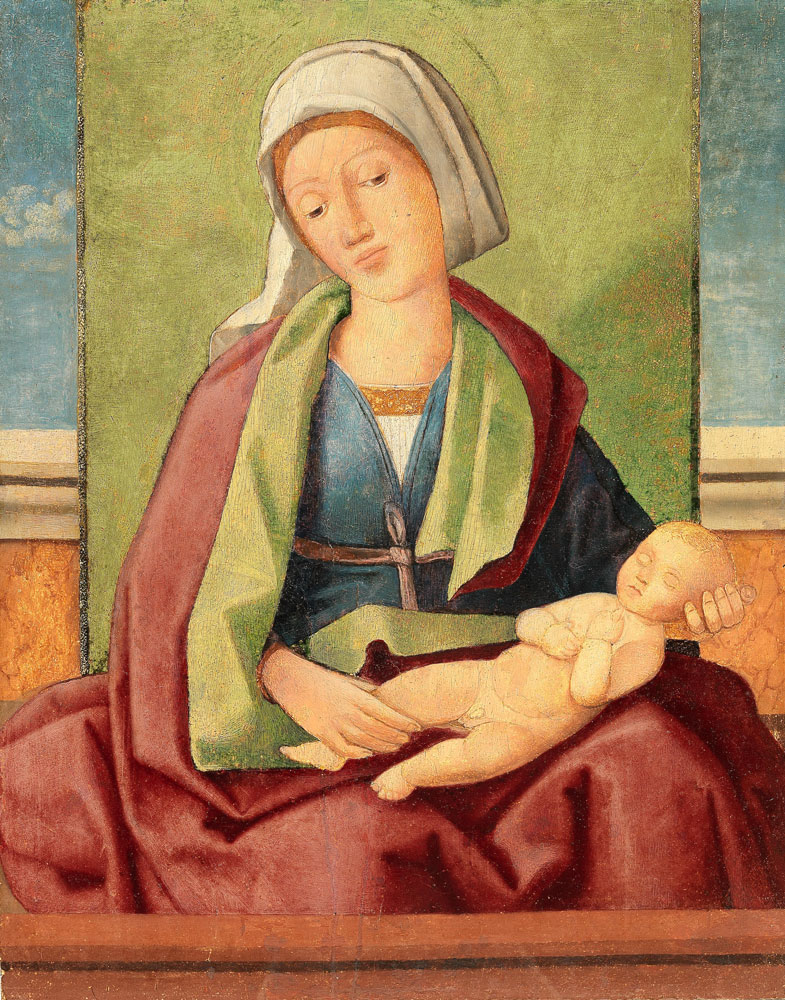 Venetian School - The Madonna and Child